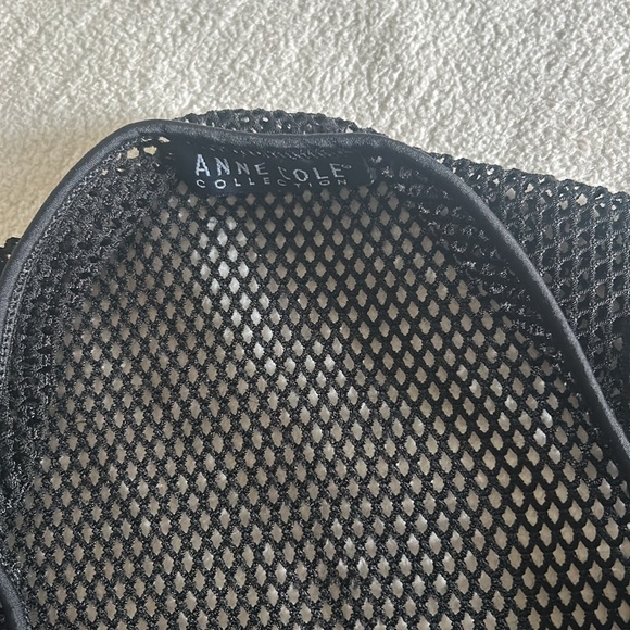 Anne Cole collection black net cover up size M - Picture 3 of 3